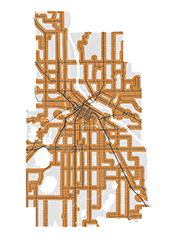 Transit buffer map