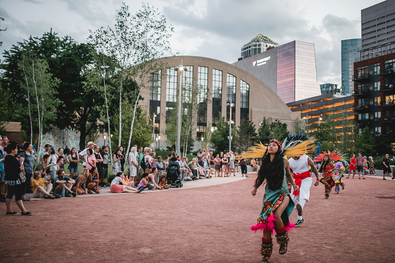 Native Dancers at the Commons