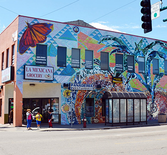 Building mural